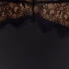 Dinah Lace And Satin Maxi Dress – Black Dinah Lace And Satin Maxi Dress – Black