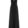 Dinah Lace And Satin Maxi Dress – Black Dinah Lace And Satin Maxi Dress – Black