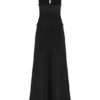 Dinah Lace And Satin Maxi Dress – Black Dinah Lace And Satin Maxi Dress – Black