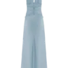 Dinah Lace And Satin Maxi Dress – Cornflower Blue Dinah Lace And Satin Maxi Dress – Cornflower Blue