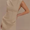 Doris Sleeveless Mini Dress – Camel Doris Sleeveless Mini Dress – Camel