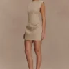 Doris Sleeveless Mini Dress – Camel Doris Sleeveless Mini Dress – Camel