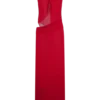 Edwina Knotted Mesh Maxi Dress – Red Edwina Knotted Mesh Maxi Dress – Red