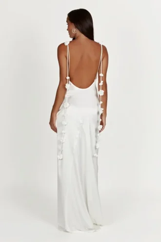 Elenora Rose Gown – White