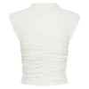 Ellia High Neck Sleeveless Top – White Ellia High Neck Sleeveless Top – White