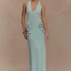 Ellington Knit Maxi Dress With Sequin – Lagoon Ellington Knit Maxi Dress With Sequin – Lagoon