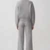 Evan Knit Wide Leg Pants – Grey Marle Evan Knit Wide Leg Pants – Grey Marle