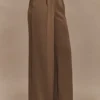 Faith Suiting Wide Leg Pant – Cacao Brown Faith Suiting Wide Leg Pant – Cacao Brown