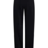 Fatima Satin Straight Leg Pant – Black Fatima Satin Straight Leg Pant – Black