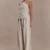 Gabby Straight Leg Linen Pants – Natural Gabby Straight Leg Linen Pants – Natural