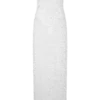 Gemma Strapless Embellished Maxi Dress – Ivory