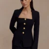 Gina Suiting Mini Skirt – Black Gina Suiting Mini Skirt – Black