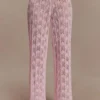 Glinda Crochet Pants – Baby Pink Glinda Crochet Pants – Baby Pink