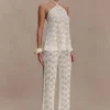 Glinda Crochet Pants – Ivory Glinda Crochet Pants – Ivory