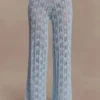 Glinda Crochet Pants – Light Blue Glinda Crochet Pants – Light Blue