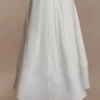 Greta Gathered Maxi Skirt – White