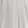 Greta Gathered Maxi Skirt – White