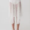 Haime Lace Hankie Midi Skirt – Ivory Haime Lace Hankie Midi Skirt – Ivory