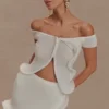 Haisley Off Shoulder Knit Top – Ivory Haisley Off Shoulder Knit Top – Ivory