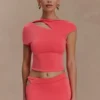 Haven Slinky Twist Top – Coral Haven Slinky Twist Top – Coral