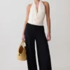 Dewi Wide Leg Modal Pants – Black Dewi Wide Leg Modal Pants – Black