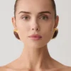 Inaya Square Stud Earring – Gold