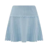 Indy Pointelle Knit Mini Skirt – Cornflower Blue