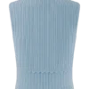 Indy Pointelle Knit Top – Cornflower Blue