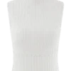 Indy Pointelle Knit Top – Ivory