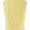 Indy Pointelle Knit Top – Lemon