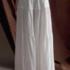Jacinda Cotton Maxi Skirt – White Jacinda Cotton Maxi Skirt – White