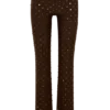 Jackie Diamante Straight Leg Pants – Chocolate Jackie Diamante Straight Leg Pants – Chocolate