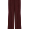 Jacqueline Pleated Wide Leg Pants – Mahogany Jacqueline Pleated Wide Leg Pants – Mahogany