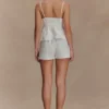 Janayia Cotton Beaded Top – White Janayia Cotton Beaded Top – White