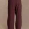 Janayia Cotton Wide Leg Pants – Dark Espresso Janayia Cotton Wide Leg Pants – Dark Espresso