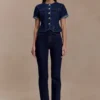 Janessa Skinny Denim Jeans- Indigo Blue Janessa Skinny Denim Jeans- Indigo Blue