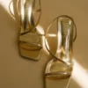 Jaska Metallic High Heel – Gold