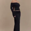 Judy Slinky And Mesh Maxi Skirt – Black Judy Slinky And Mesh Maxi Skirt – Black