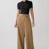 Tanya Wide Leg Suiting Pants – Camel Tanya Wide Leg Suiting Pants – Camel