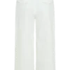 Kaitlyn Cropped Wide Leg Jeans – White Kaitlyn Cropped Wide Leg Jeans – White
