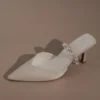 Karla Pearl Mule – Ivory