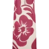 Katalina Chiffon Maxi Skirt – Red Deco Fleur Print