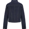 Kirra Cinched Denim Jacket – Washed Indigo Blue Kirra Cinched Denim Jacket – Washed Indigo Blue
