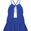 Korra Chiffon Halter Top – Cobalt Blue Korra Chiffon Halter Top – Cobalt Blue
