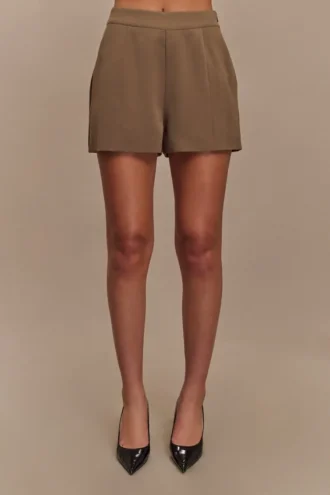 Korrie Suiting Short – Cacao Brown Korrie Suiting Short – Cacao Brown