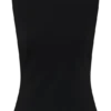 Kyra Open Back Scuba Crepe Top – Black Kyra Open Back Scuba Crepe Top – Black