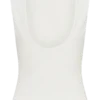 Kyra Open Back Scuba Crepe Top – White Kyra Open Back Scuba Crepe Top – White