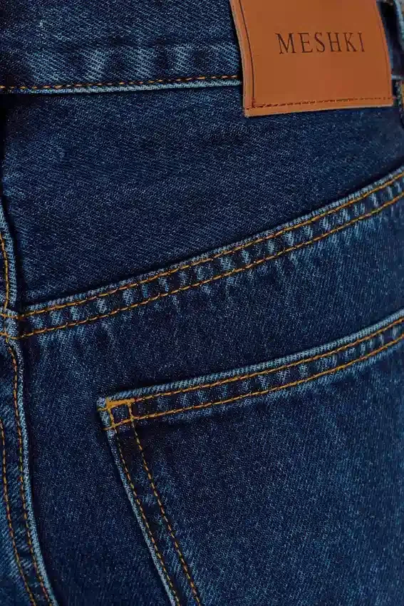 Laina Mid Rise Diamante Denim Jeans – Midnight Blue Laina Mid Rise Diamante Denim Jeans – Midnight Blue