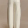 Lauren Knit Trouser – Ivory Lauren Knit Trouser – Ivory