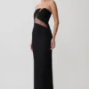 Lianne Strapless Maxi Dress – Black Lianne Strapless Maxi Dress – Black